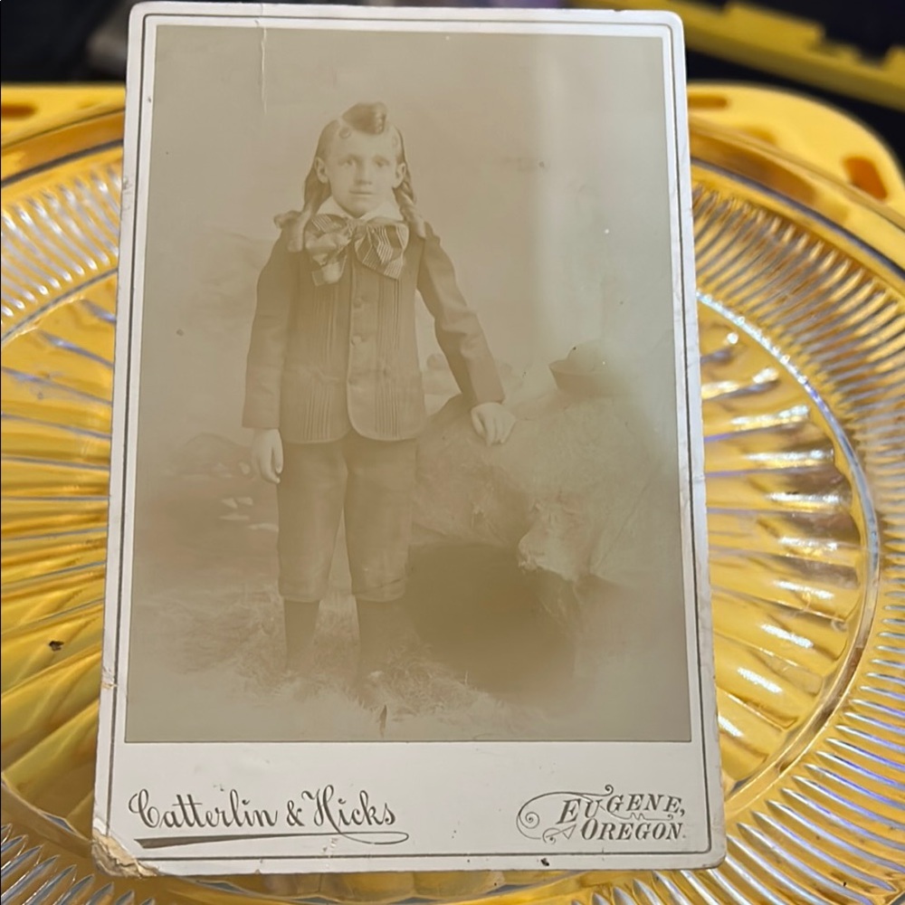 Vintage Style Kids Photo circa 1890s